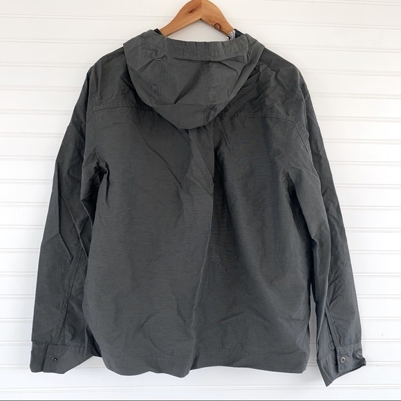 Gray Hooded jacket, full zip Size Large - Picture 3 of 8